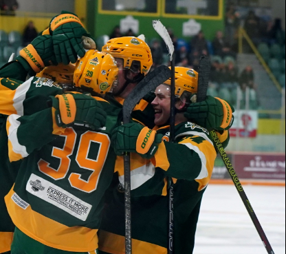 Broncos Open 3-Game Road Trip, Harness Ice Wolves in 6-2 Victory