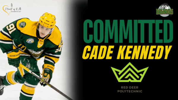 Cade Kennedy Commits to Red Deer Polytechnic Men’s Hockey Program