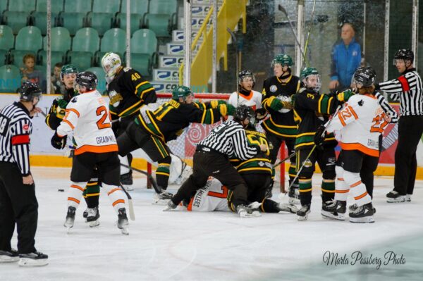 BHP Recap: Broncos lose their first home game of the season falling 5-3 to the Terriers