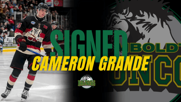 Broncos Add Size on the Back End, Sign Defenseman Cameron Grande