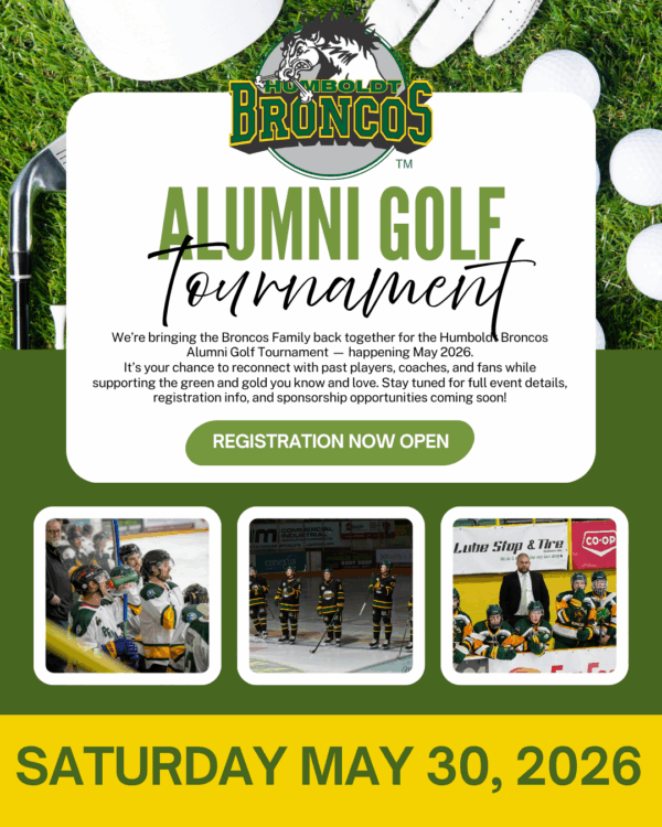 Humboldt Broncos Alumni Golf Tournament