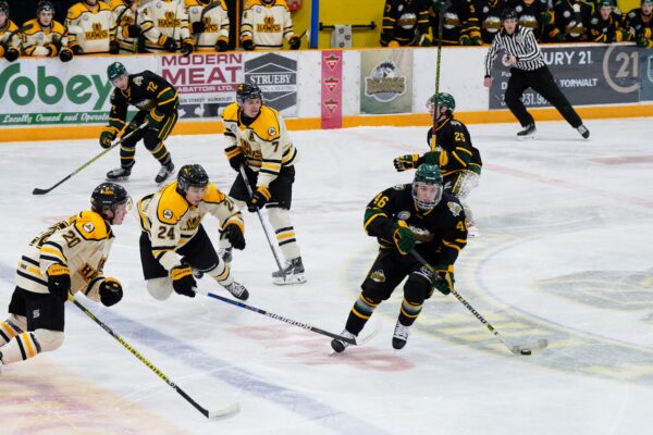 BHP Recap: Strong start and a late push not enough as the Broncos fall 2-1 to Nipawin on Friday Night at EPA