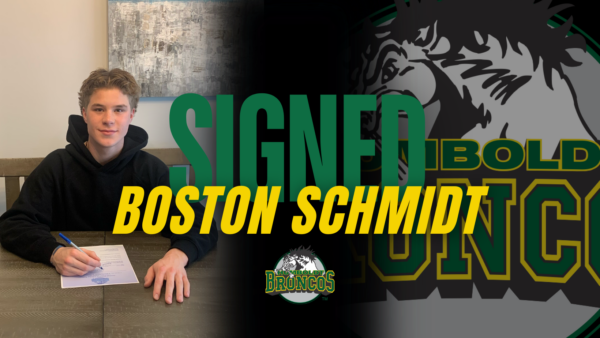 Humboldt Broncos Sign Boston Schmidt for 2026/27 Season
