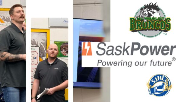 SaskPower Visits Broncos to Share Career Opportunities with Players