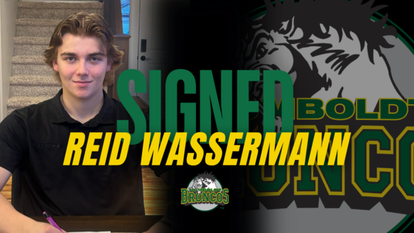 Broncos Commit to Goaltender Reid Wassermann for 2026–27 Season
