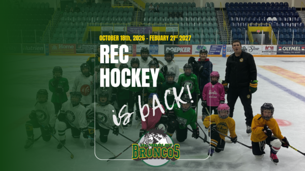 Kids Rec Hockey Registration Is Now Open! 